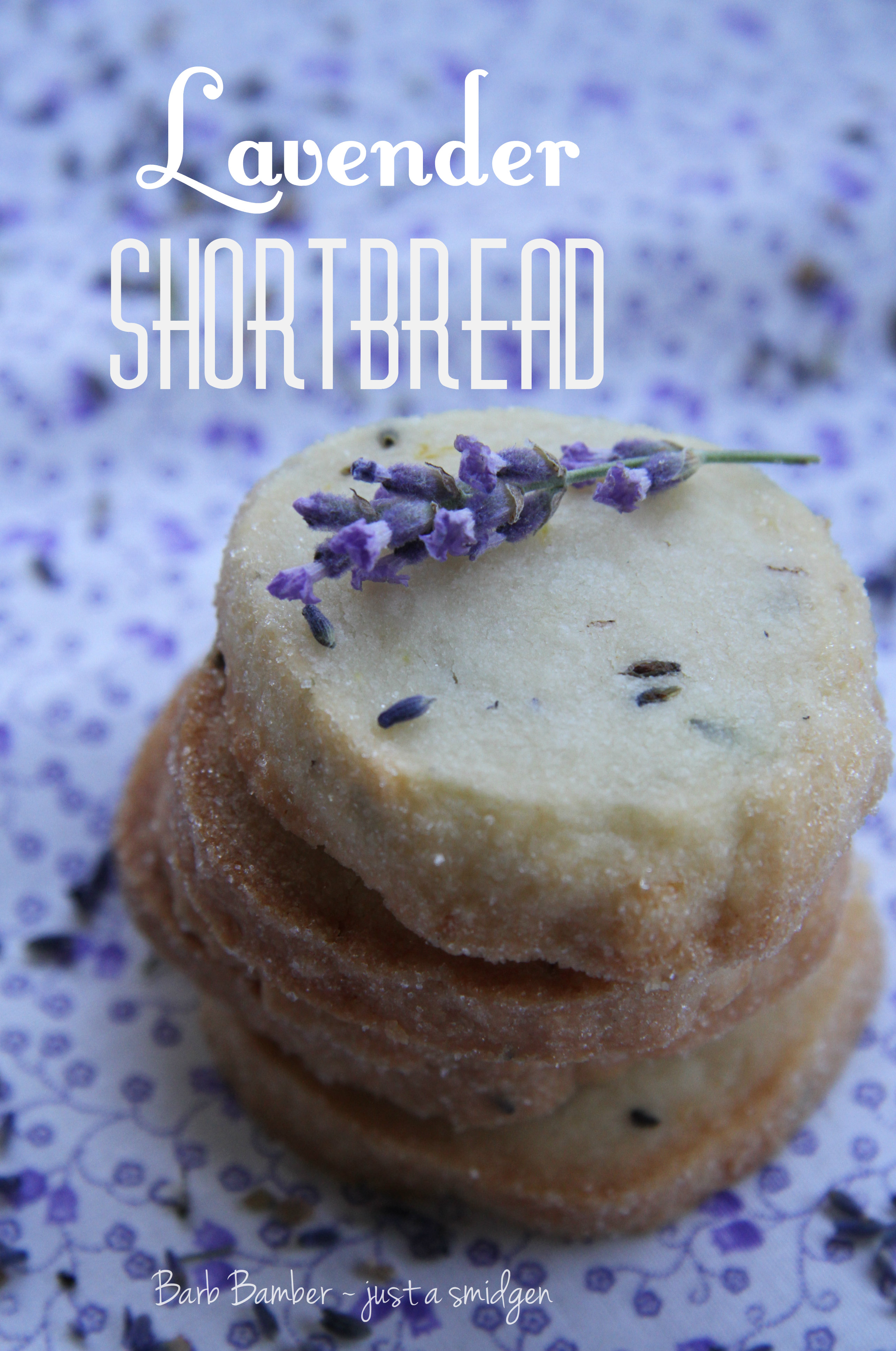 Lavender Shortbread